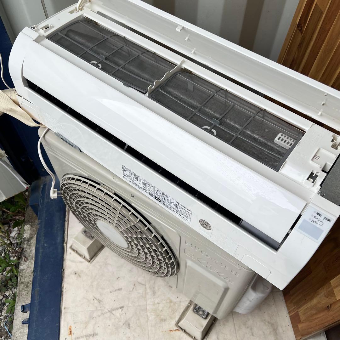ポンプダウン済み✨　日立 エアコン RAS-D22KBK 6畳用 新生活応援✨