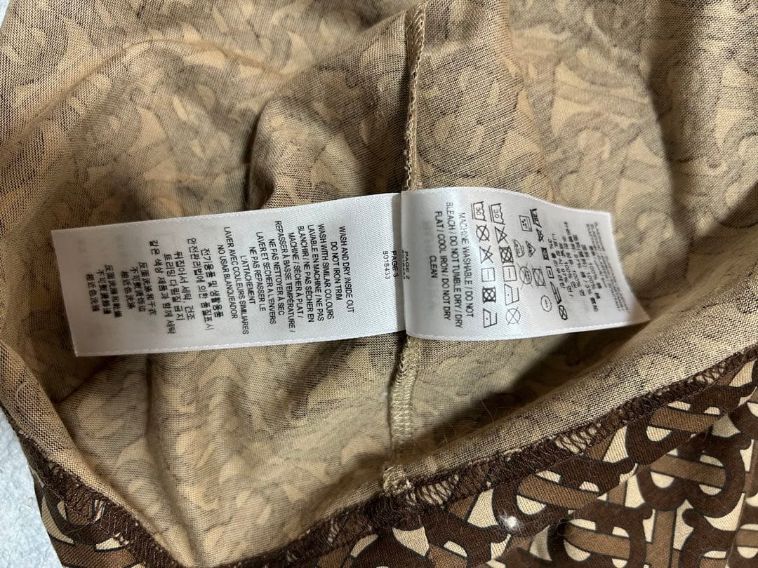 BURBERRY 半袖Tシャツ XXS ブラウン