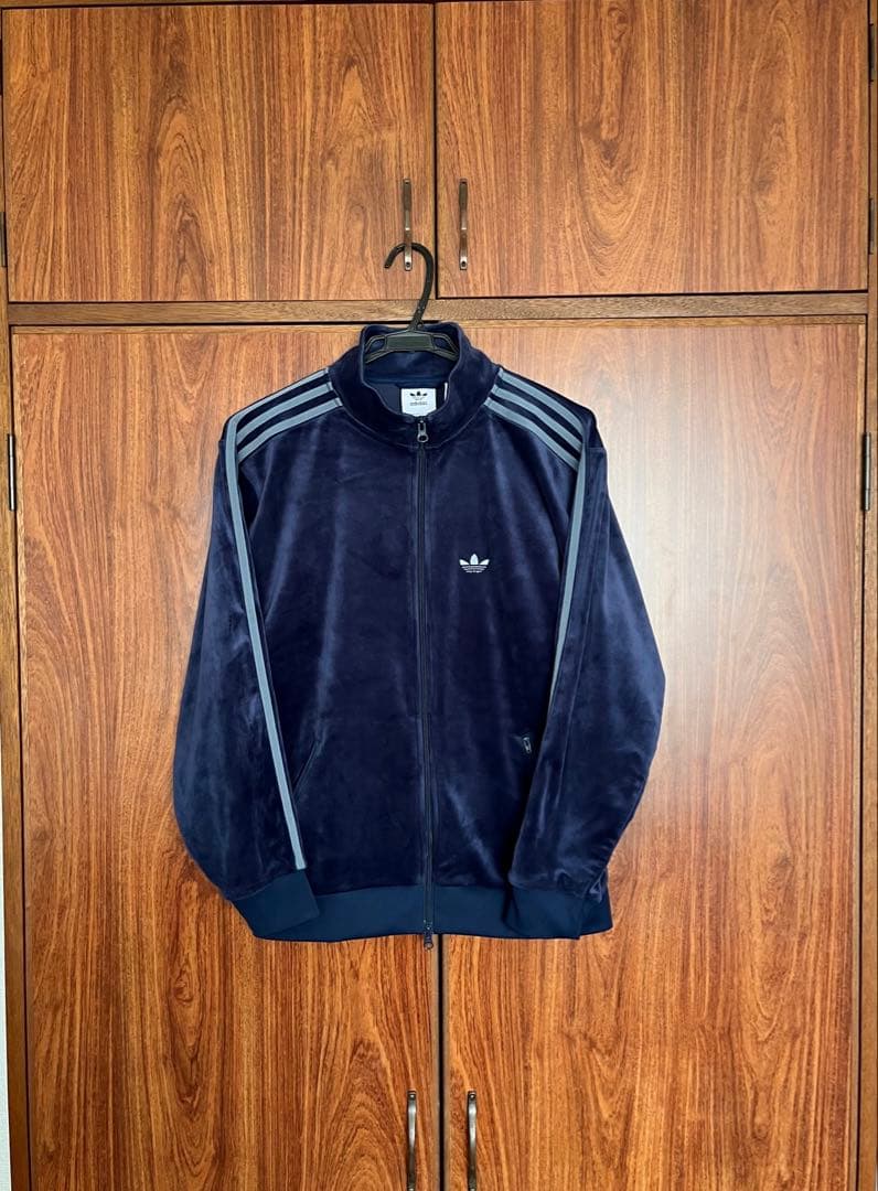 【美品】adidas Originals ベロア トラックジャケット 2XS