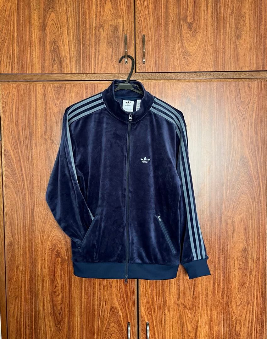 【美品】adidas Originals ベロア トラックジャケット 2XS