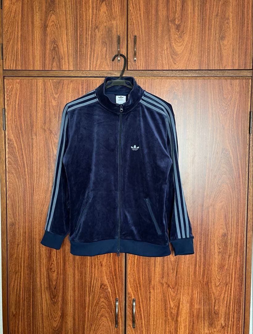 【美品】adidas Originals ベロア トラックジャケット 2XS