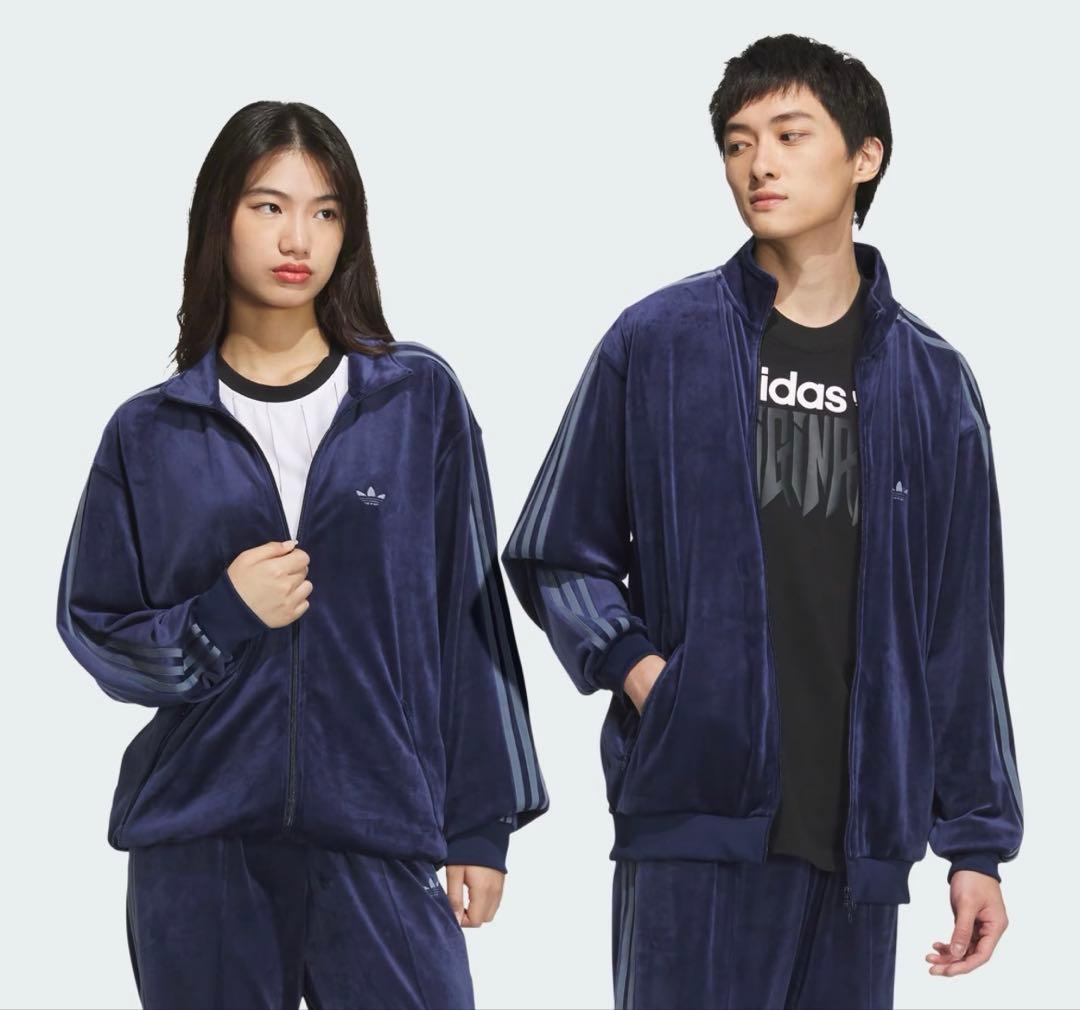 【美品】adidas Originals ベロア トラックジャケット 2XS