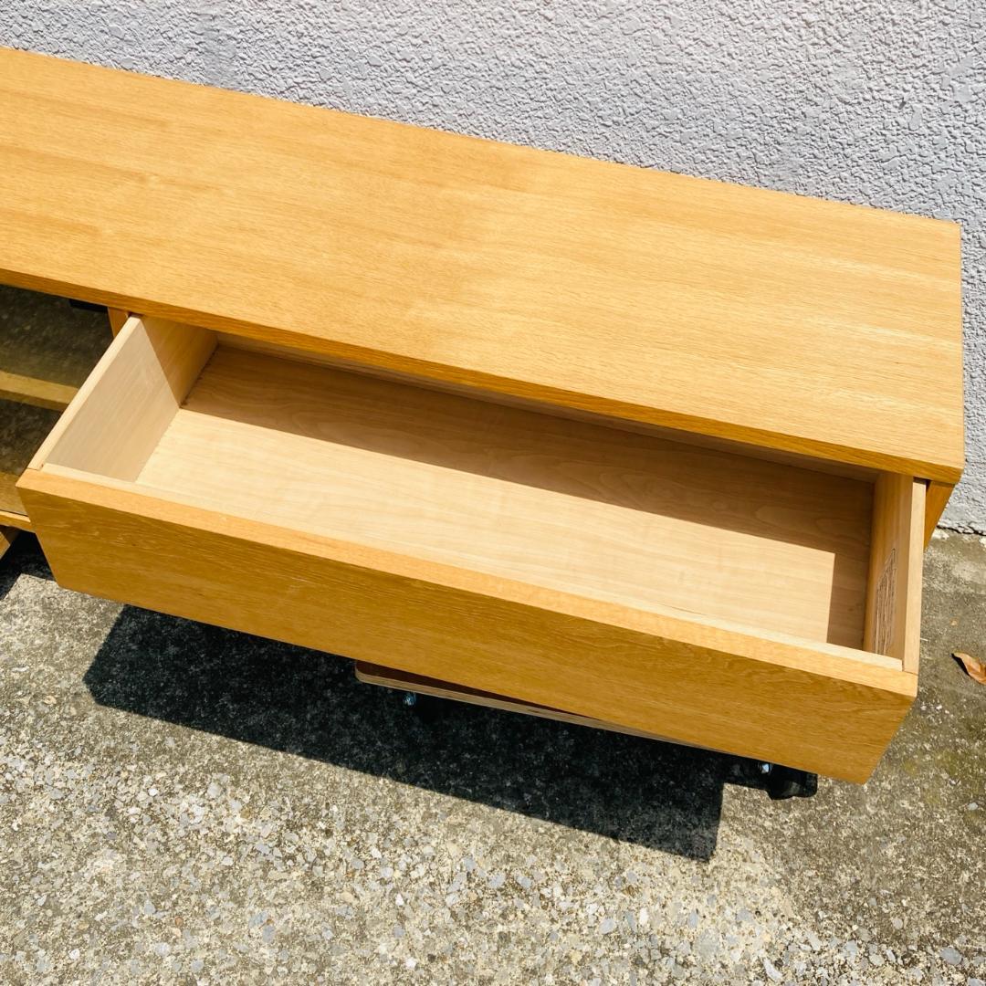 無印良品 テレビボード オーク材