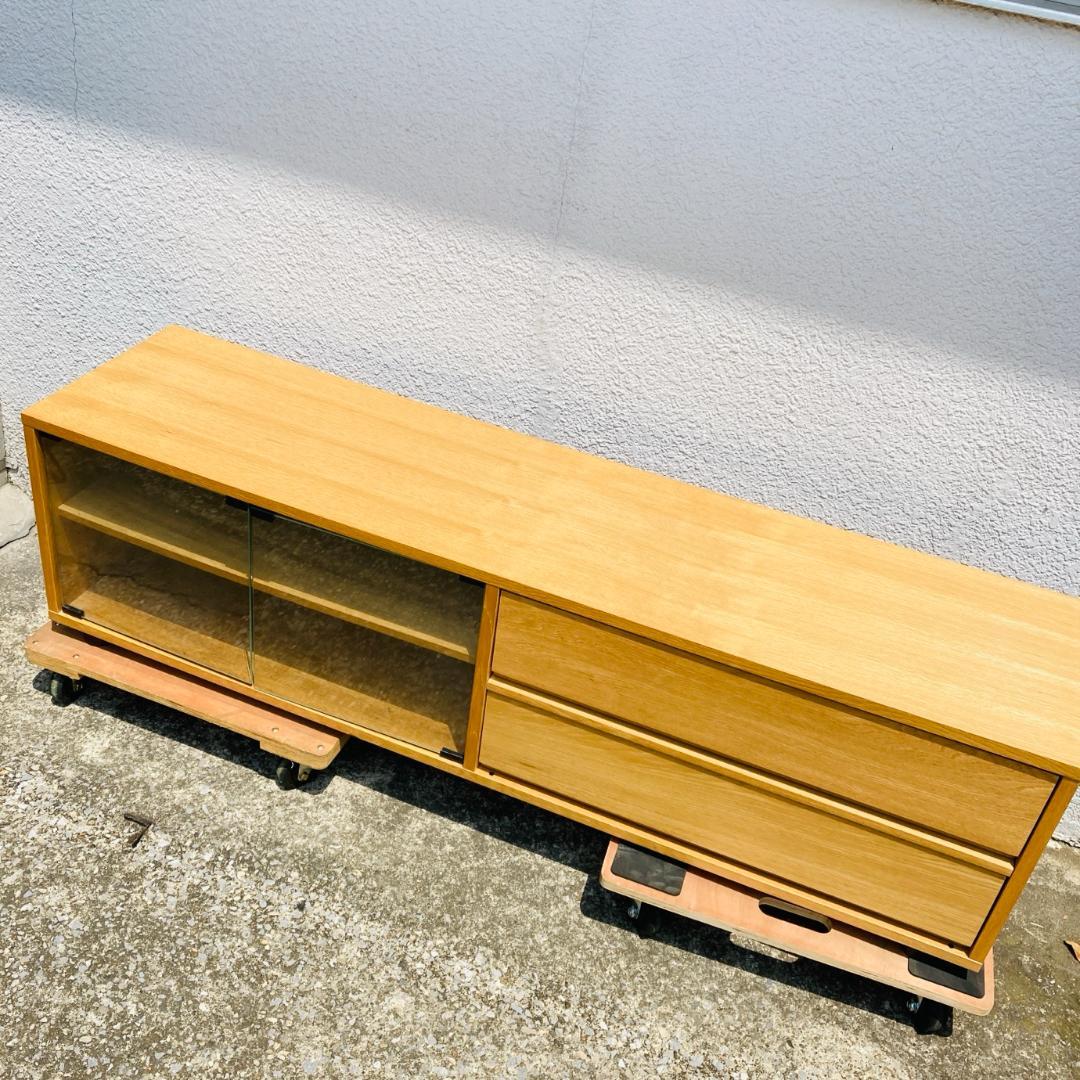 無印良品 テレビボード オーク材