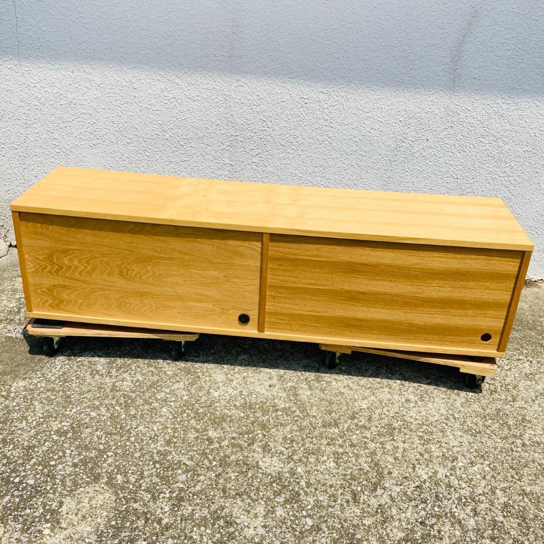 無印良品 テレビボード オーク材
