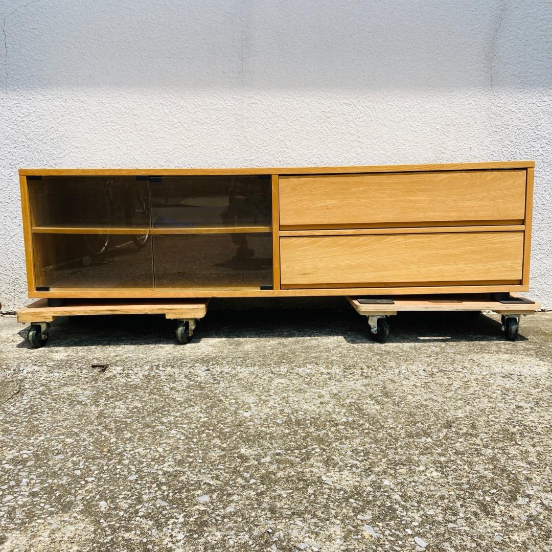 無印良品 テレビボード オーク材