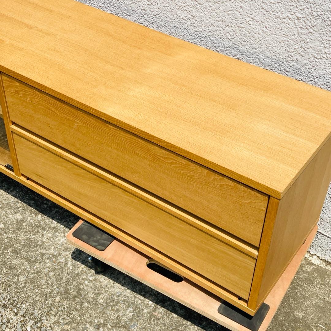 無印良品 テレビボード オーク材