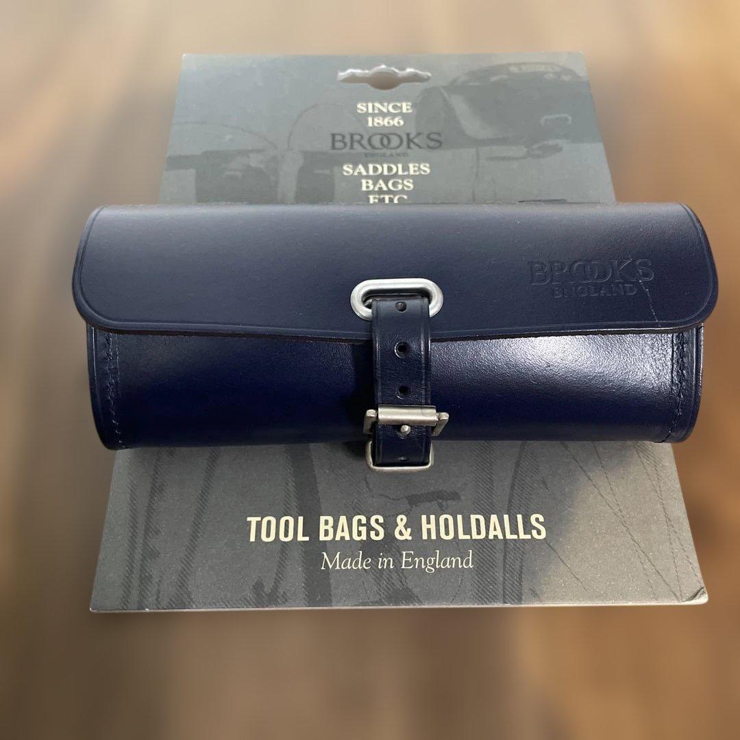 本日まで　未使用　BROOKS ツールバッグ ネイビー