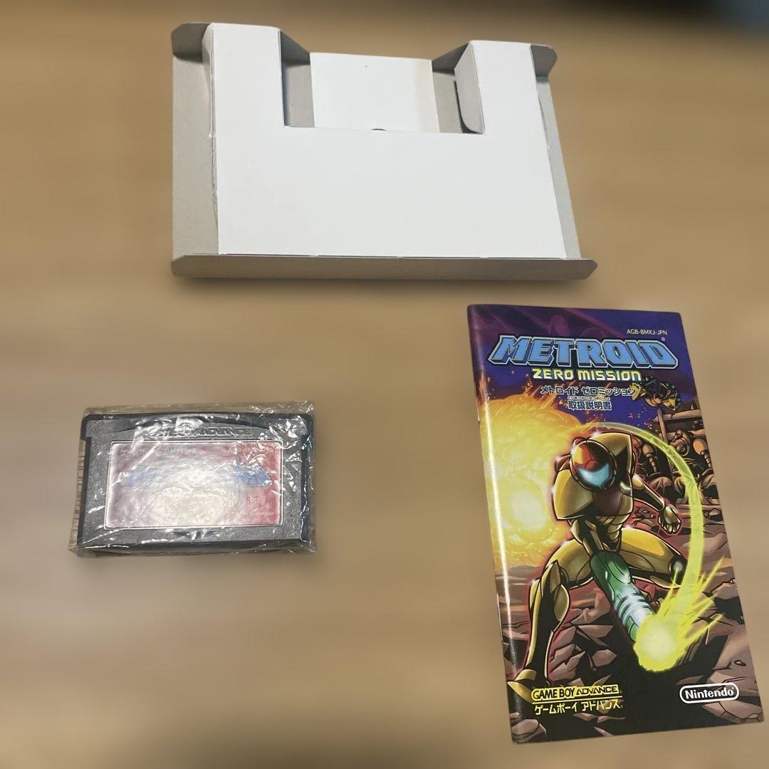 METROID ZERO MISSION ゲームボーイアドバンス　攻略本付き