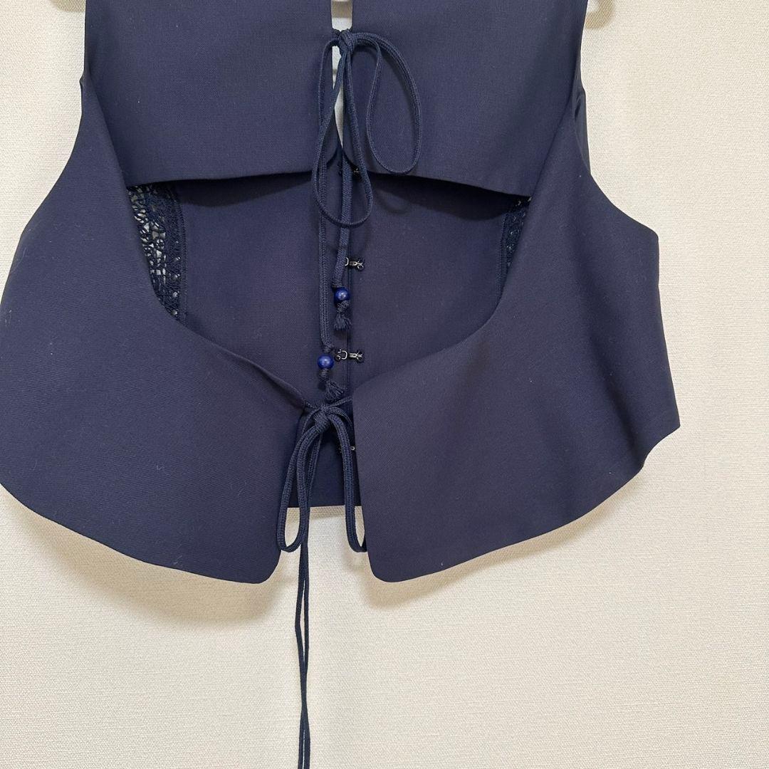 こちらは即日発送　マメクロゴウチ　トップス　コットンベスト　値下げ不可