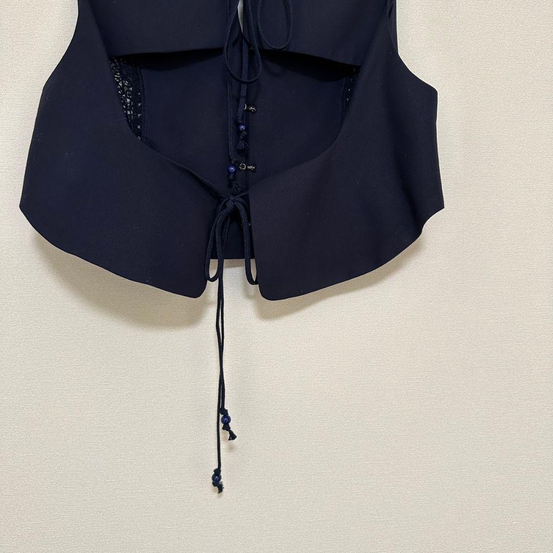 こちらは即日発送　マメクロゴウチ　トップス　コットンベスト　値下げ不可