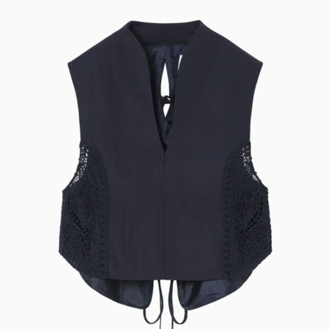 こちらは即日発送　マメクロゴウチ　トップス　コットンベスト　値下げ不可