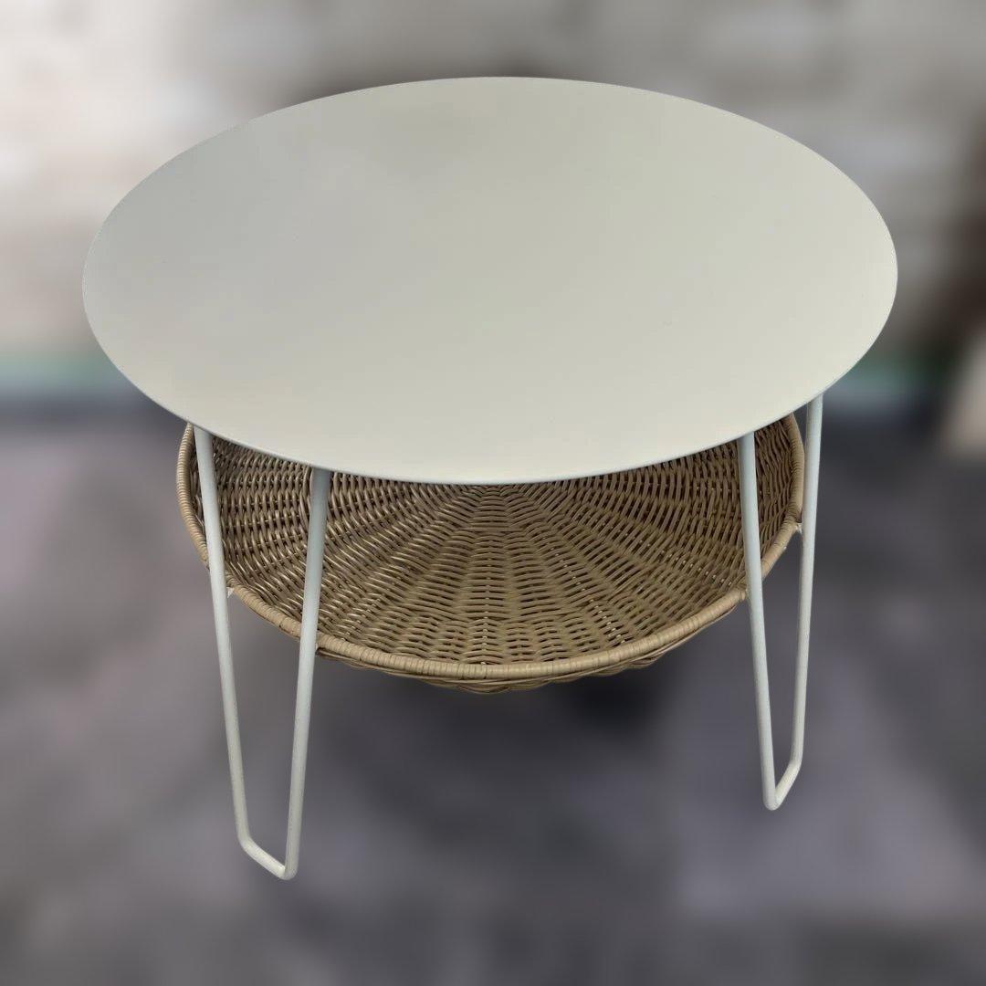 【廃盤品】IDEE WALLABY LOW TABLE ROUND White