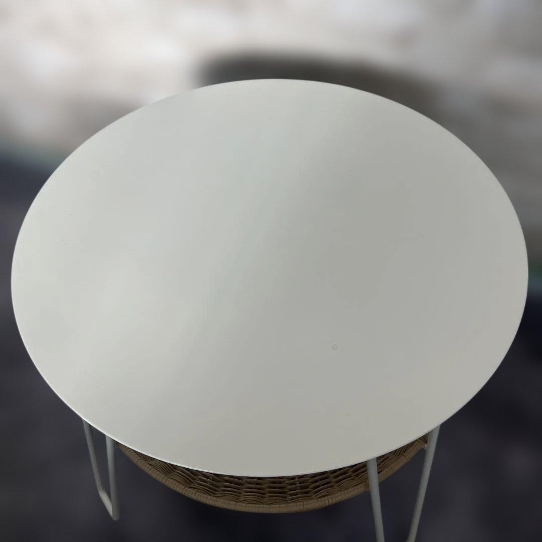 【廃盤品】IDEE WALLABY LOW TABLE ROUND White