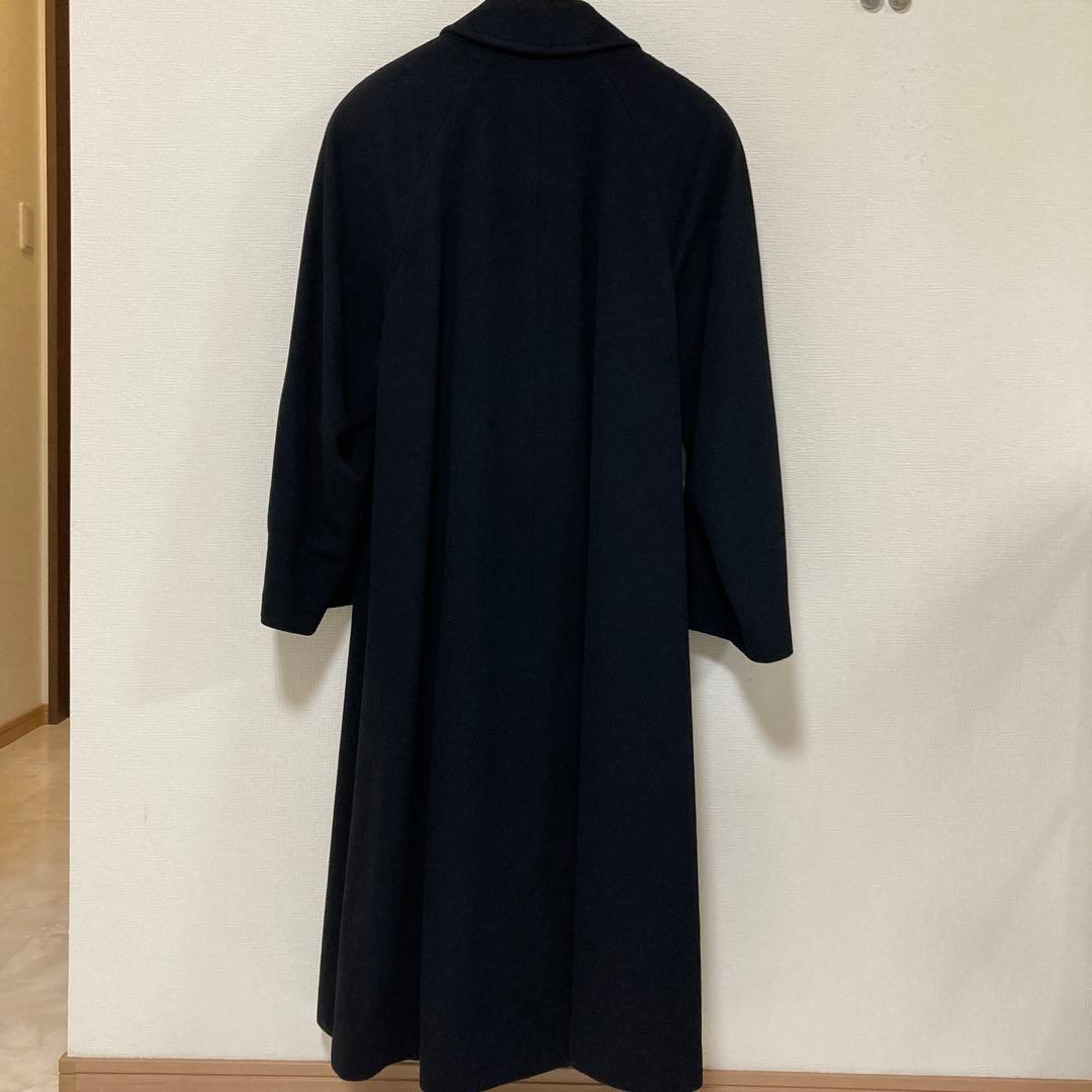 HERNO ヘルノ カシミヤ ロングコート ブラック 大きいサイズ