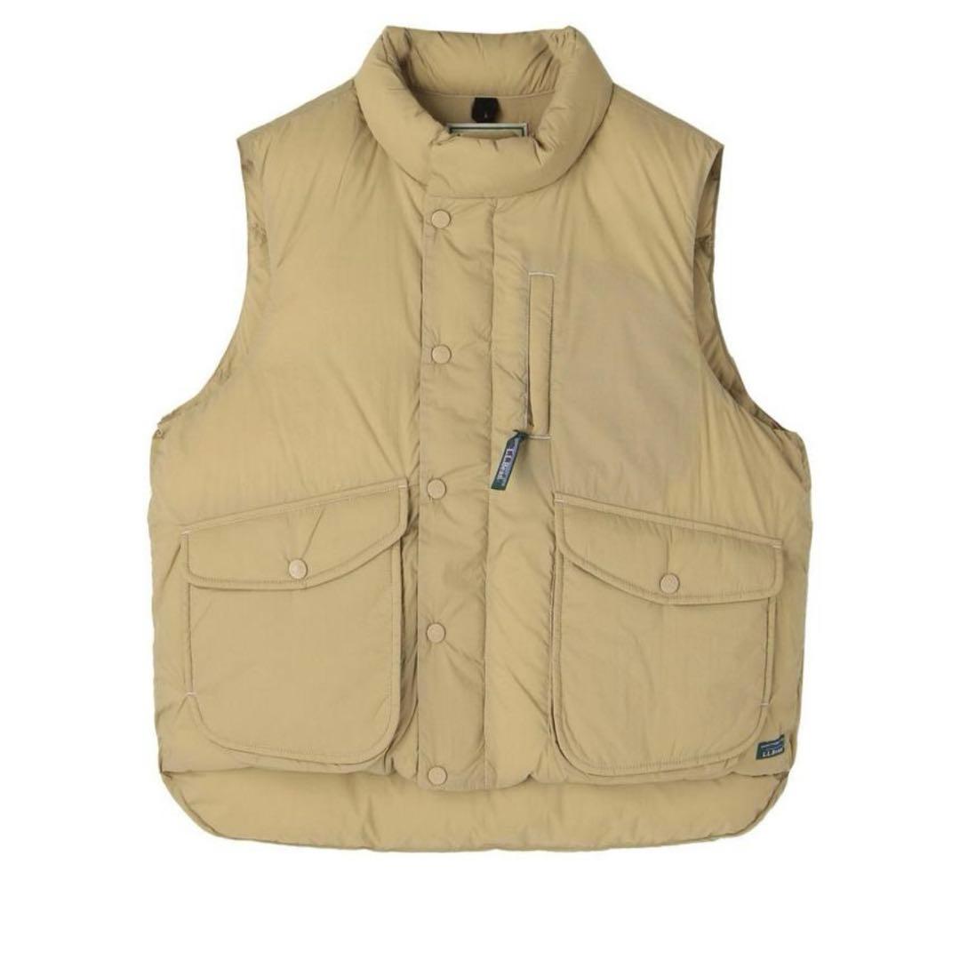 LLビーン　ポケッタブル　ダウンベスト　美品　M