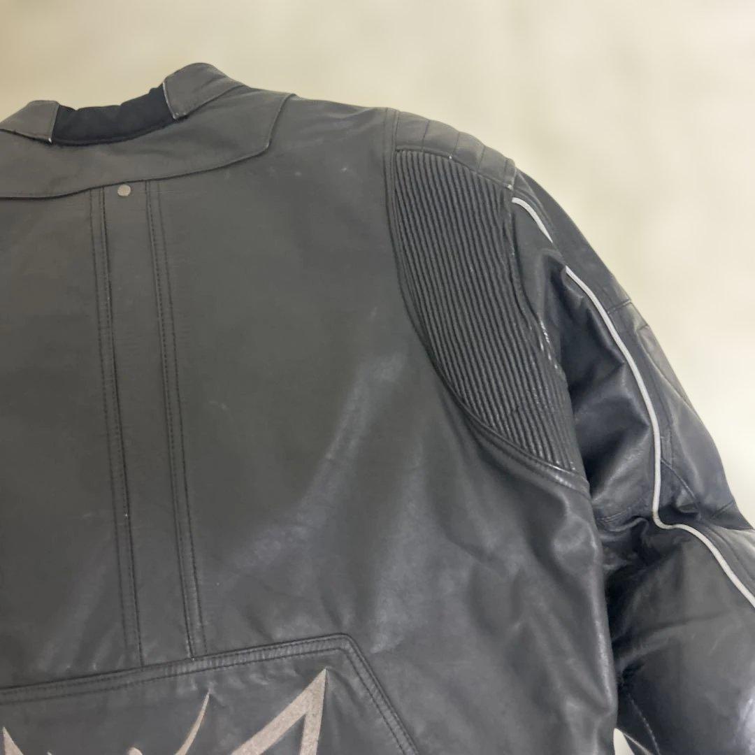 【良品】BERIK 本革 バイクジャケット 58サイズ　プロテクター