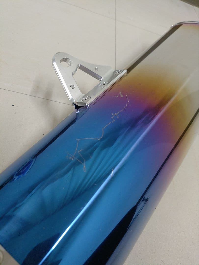 VFR800F ワイバン　クロスオーバル チタンドラッグブルー　RC79