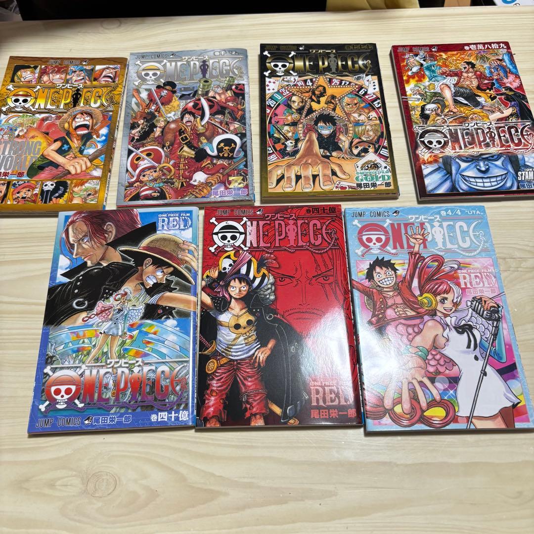 「ほぼ初版、帯付き」 ワンピース 全巻 映画特典 付き