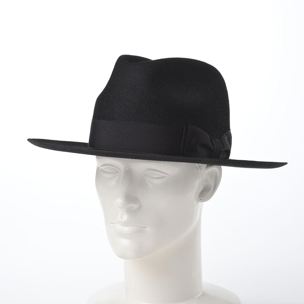 新品 STETSON MANHATTAN WideBrim SE687 ブラック