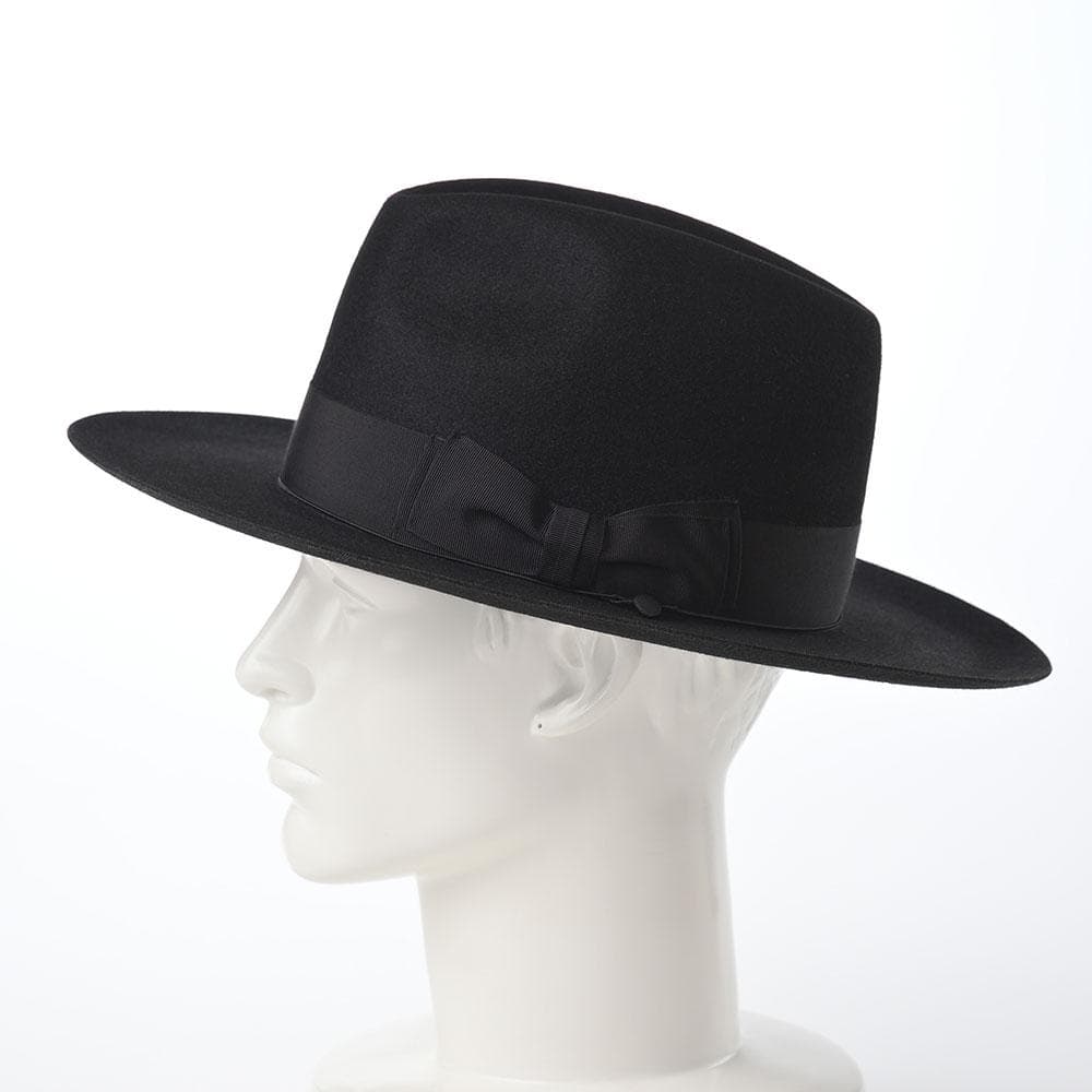 新品 STETSON MANHATTAN WideBrim SE687 ブラック