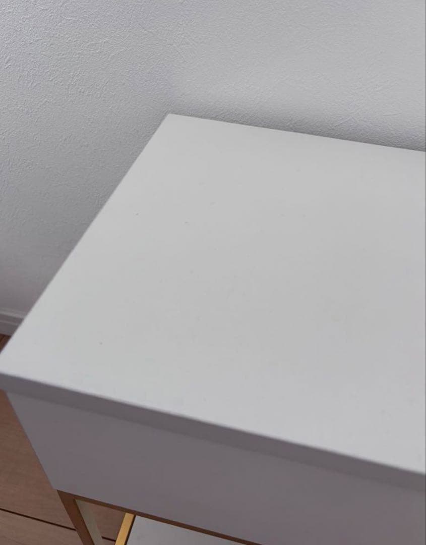 【美品】ホワイトモダンテレビボード 引き出し付き