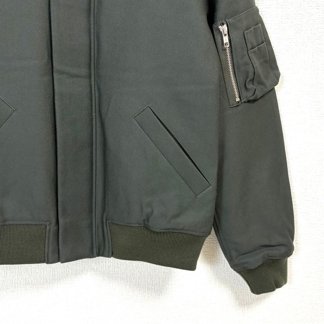 【美品】 A.P.C. MA-1ジップアップブルゾン 裏地キルティング M