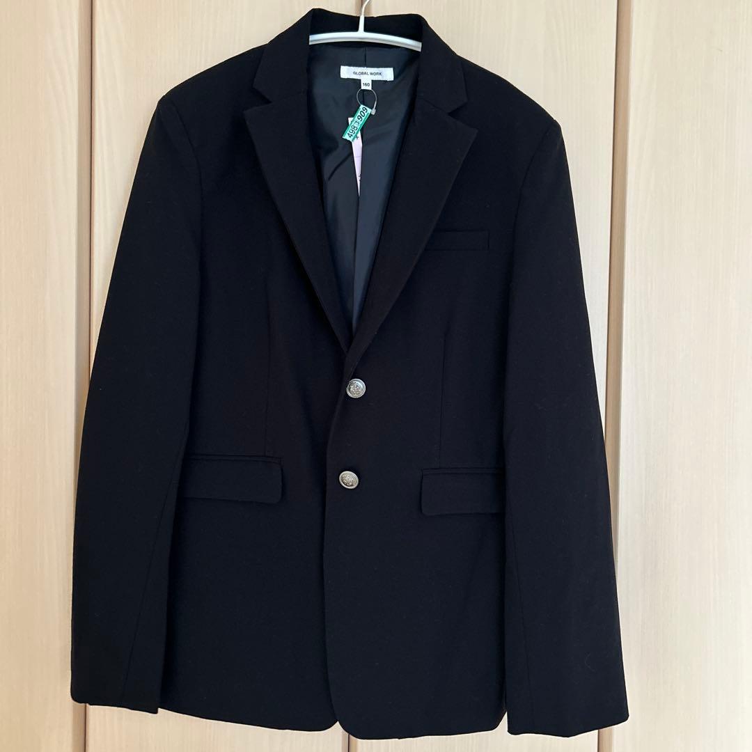 GLOBAL WORK 卒業式スーツ/シャツ/ネクタイセット 160サイズ