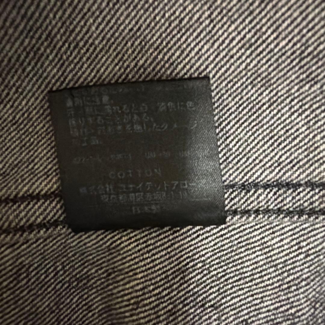 H BEAUTYT&YOUTH ブラックデニムジャケット small