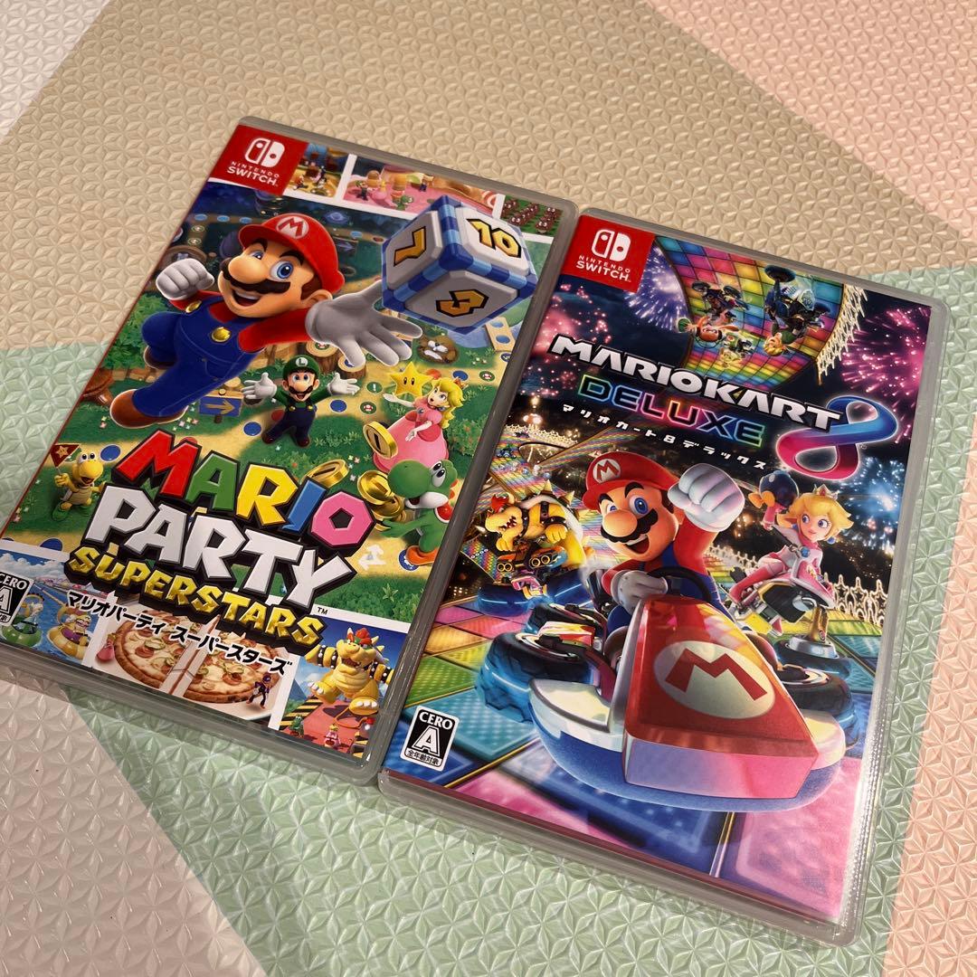 ＊ゆーちゃん＊マリオカート8 デラックス、マリオパーティ スーパスターズ