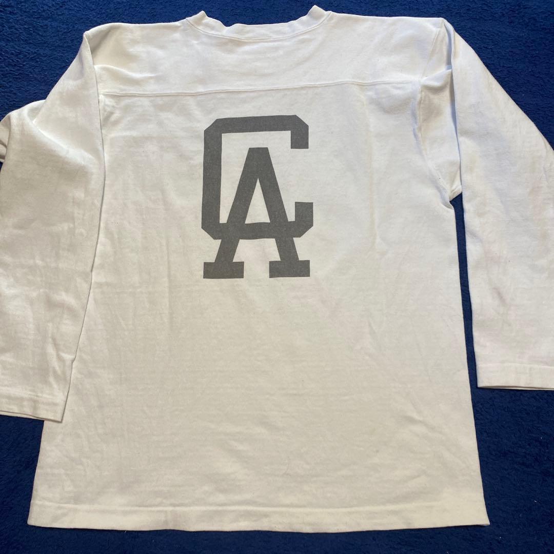 Standard California フットボールT 九分袖