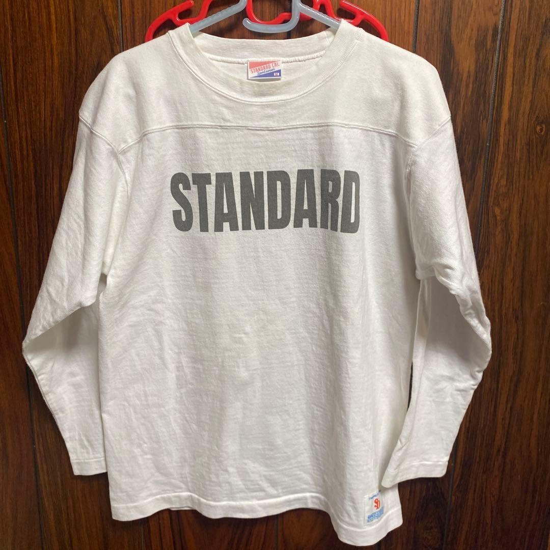 Standard California フットボールT 九分袖