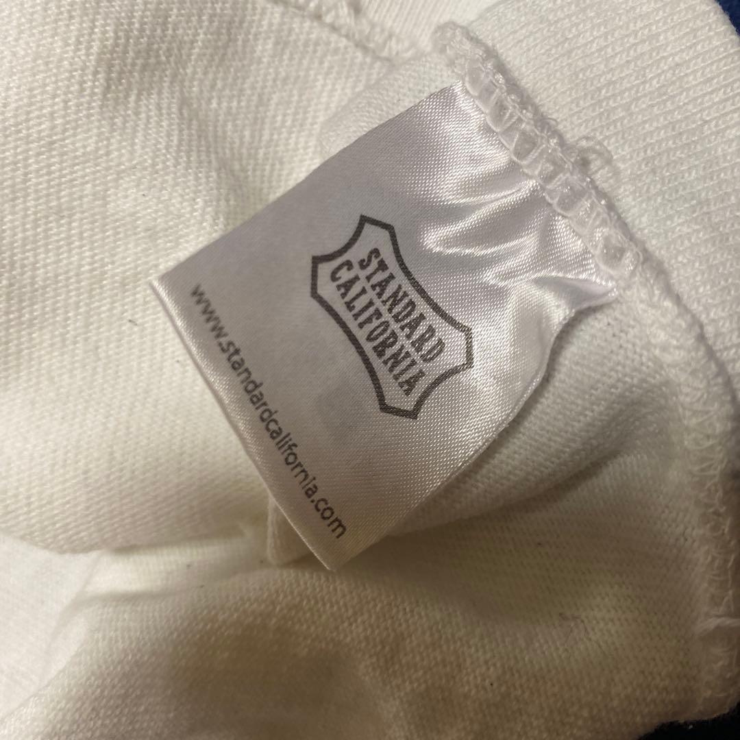 Standard California フットボールT 九分袖