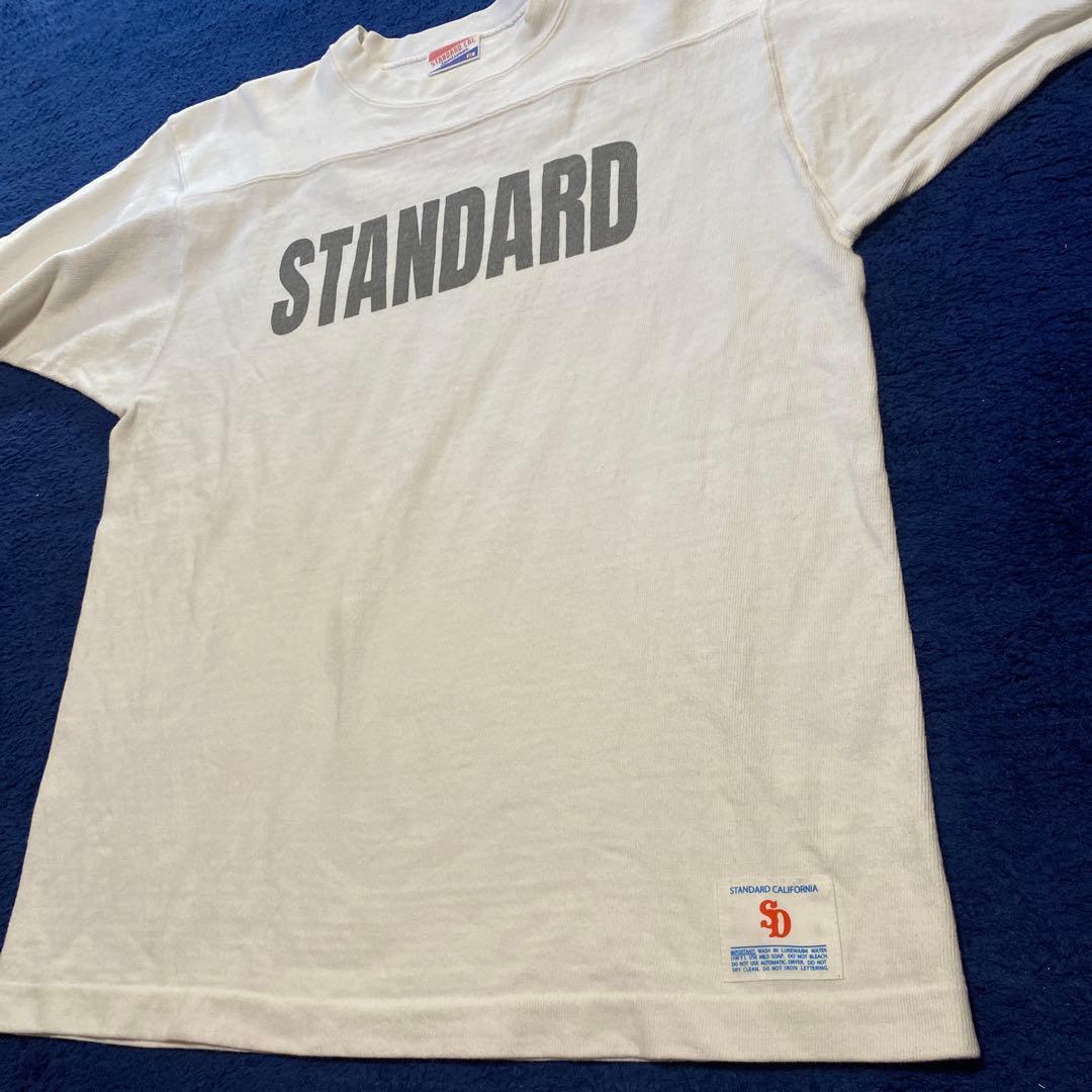 Standard California フットボールT 九分袖