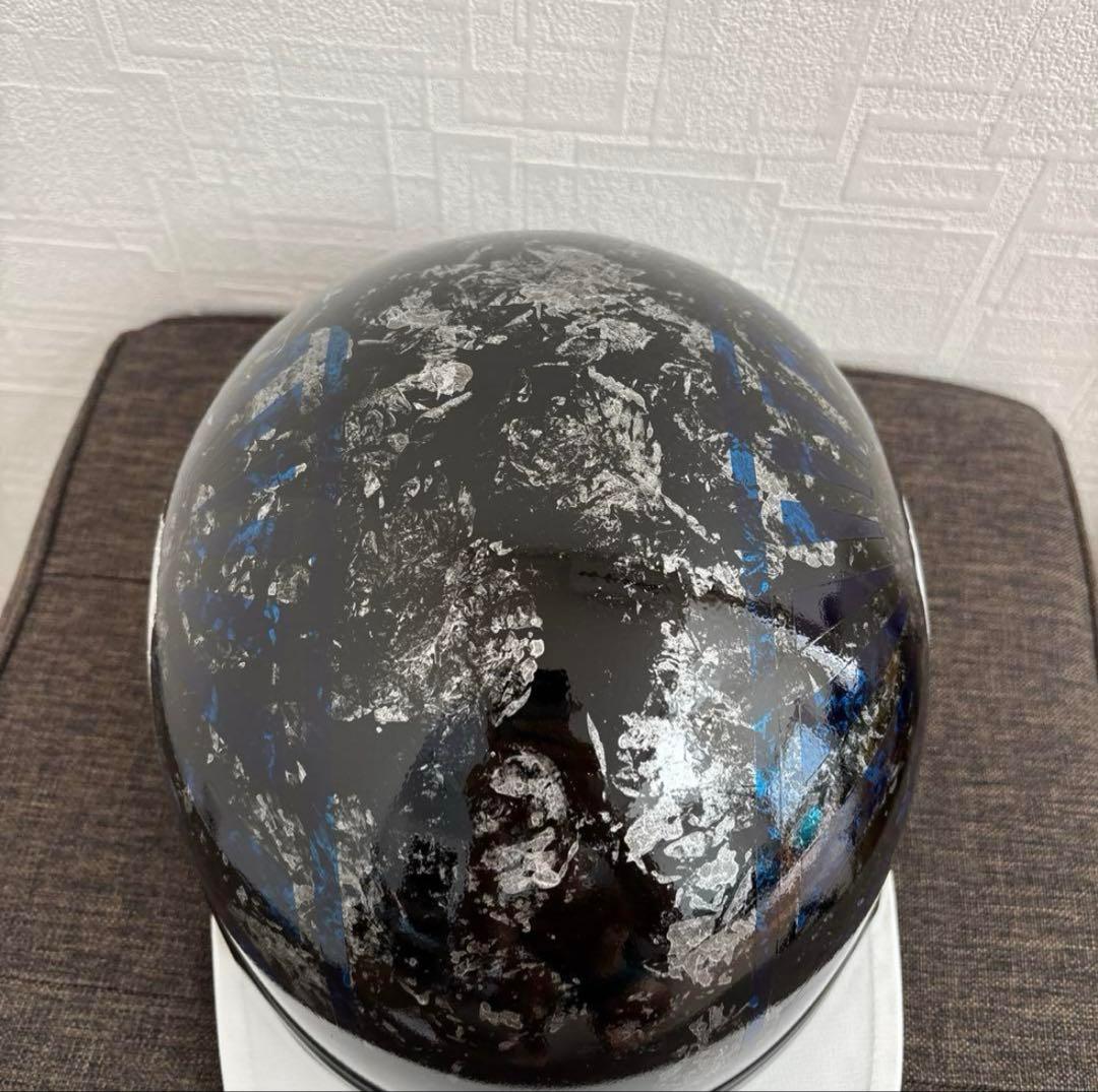 送料込‼️富士日章カスタム半ヘル フリーサイズ