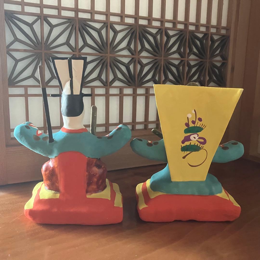 三春張子　雛人形　郷土玩具