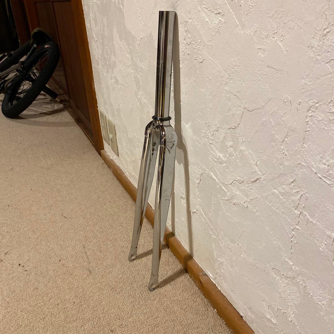 【希少】700c クロモリ ストレートフォークwbase ピストリーダーバイク