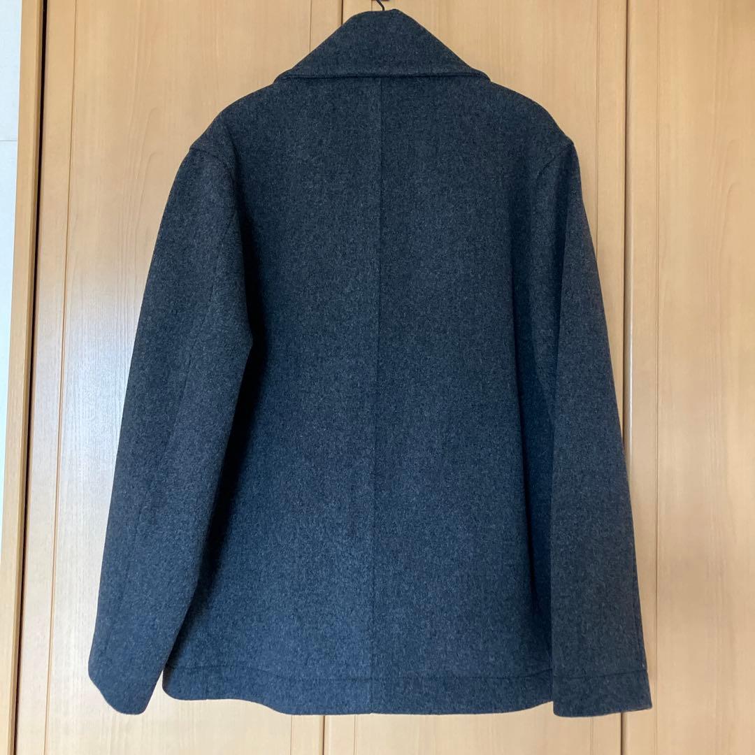 STUDIO NICHOLSON ウールピーコート M ダークグレー