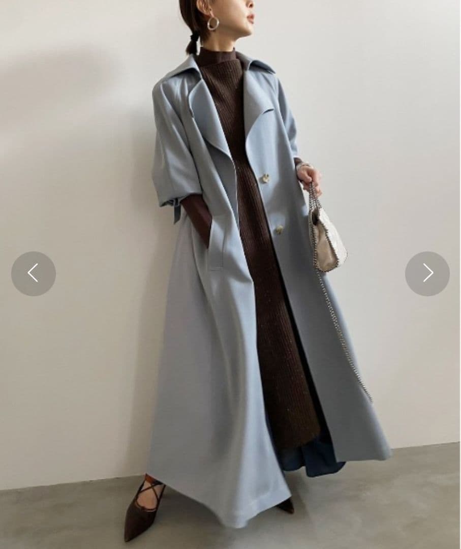 ジャケット・アウター BACK CUTTING LACE COAT