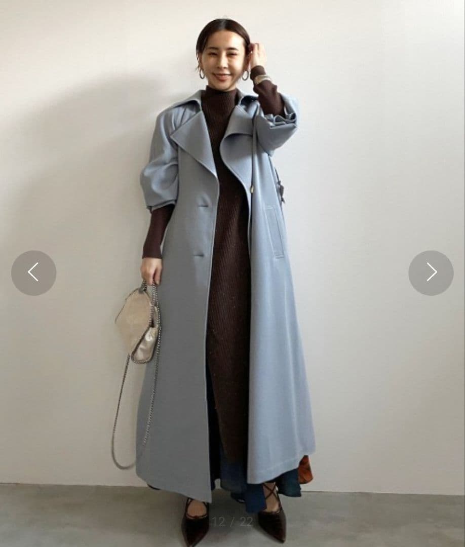 ジャケット・アウター BACK CUTTING LACE COAT