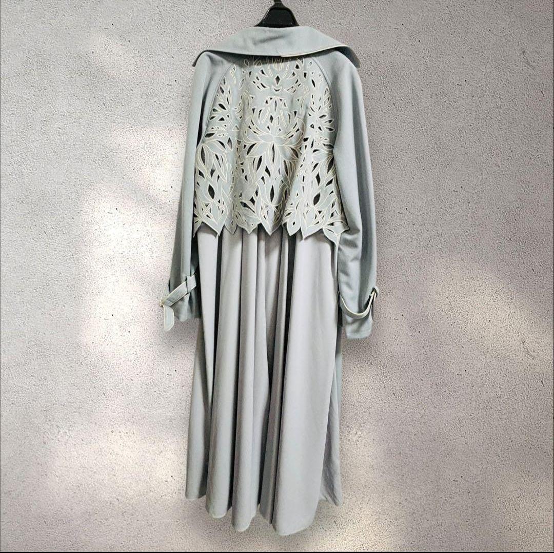 ジャケット・アウター BACK CUTTING LACE COAT