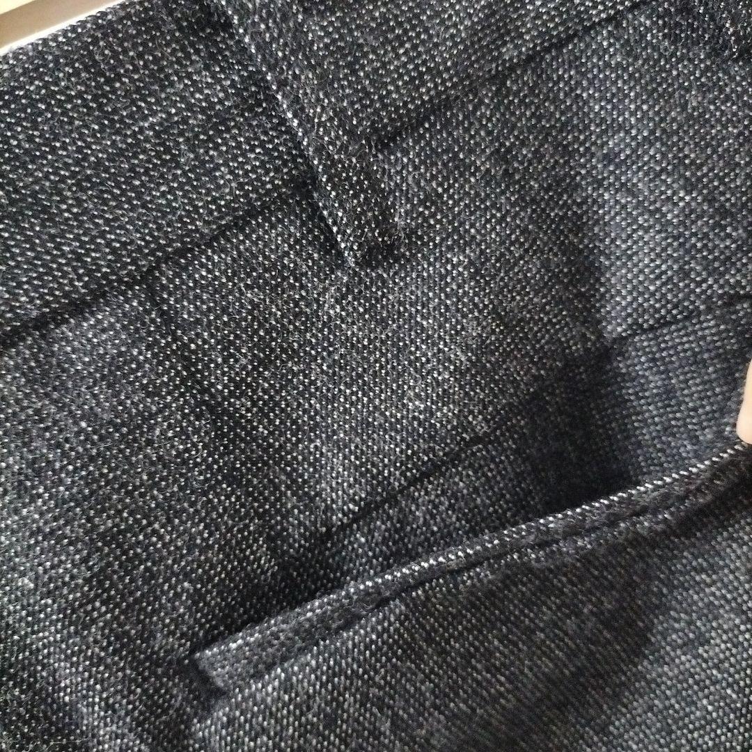 ジュンハシモト　ナノライブラリー　グレー　ウール混紡 シングルブレストスーツ