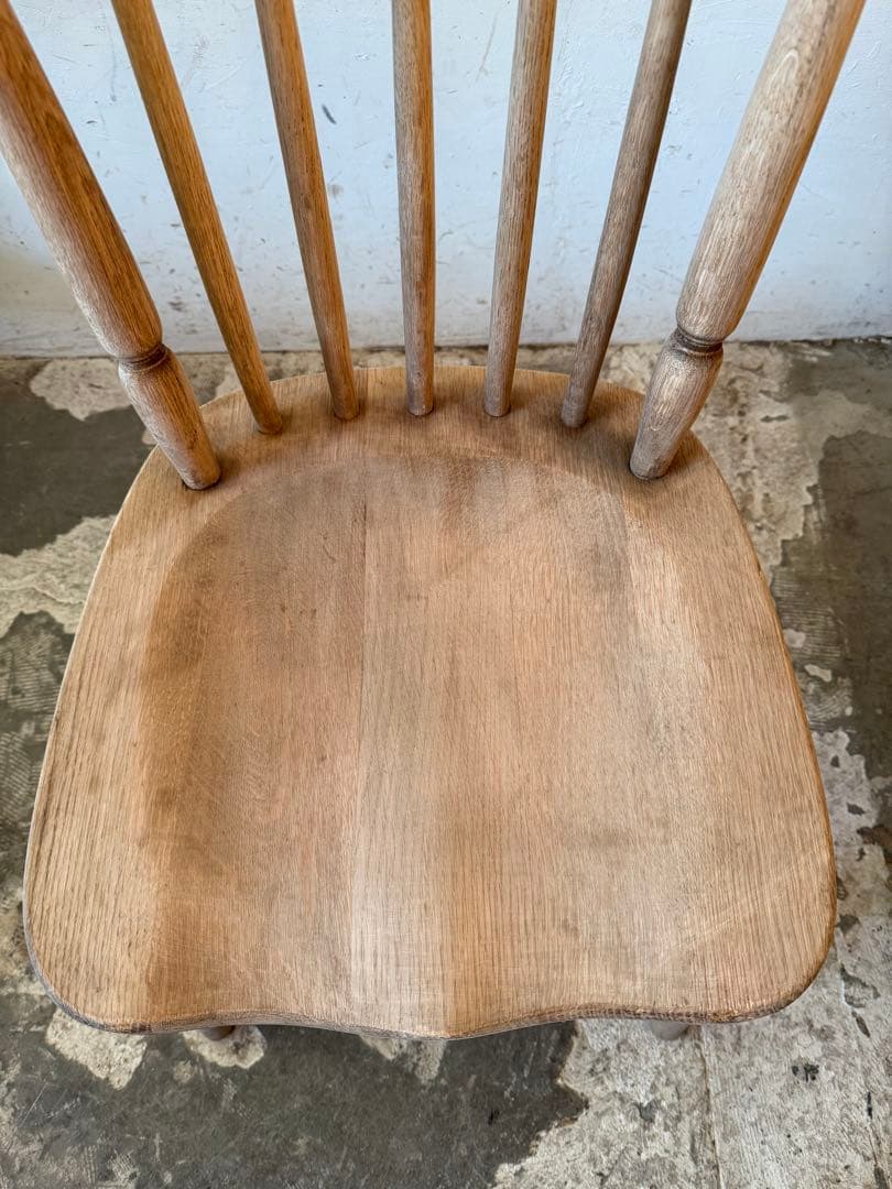 年末・年始SALE ダイニングチェア　カフェチェア　剥離加工　no6