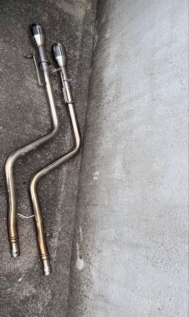 りょ様　セルシオ30後期 ステンレス　リアマフラー