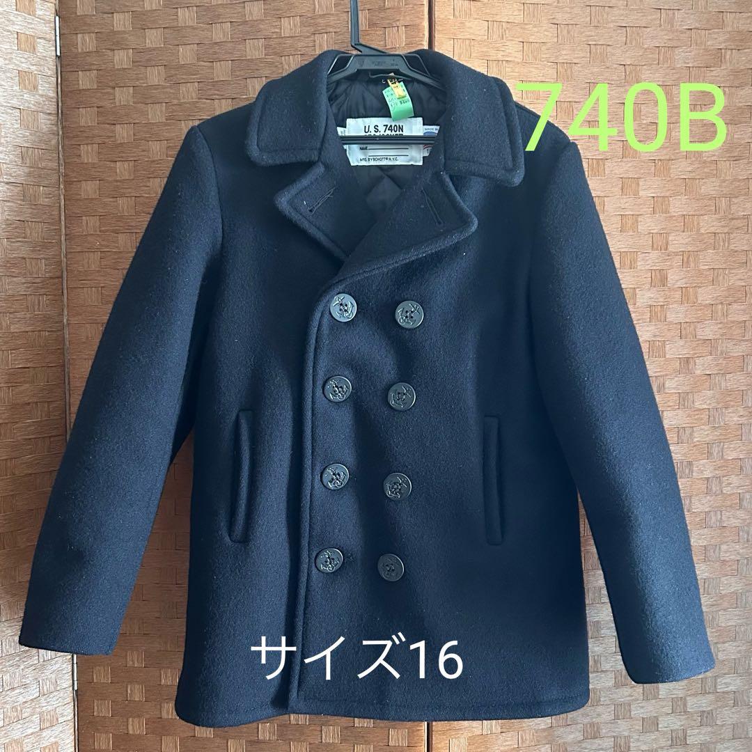 ※専用！　SCHOTT 740B ピーコート サイズ16　ネイビー 32オンス