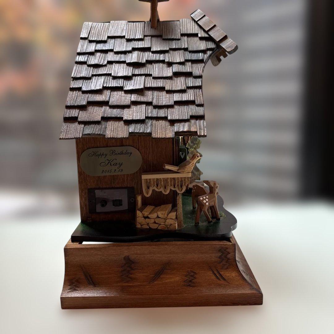 T*A様 鳩時計 からくり時計 オルゴール カッコー時計