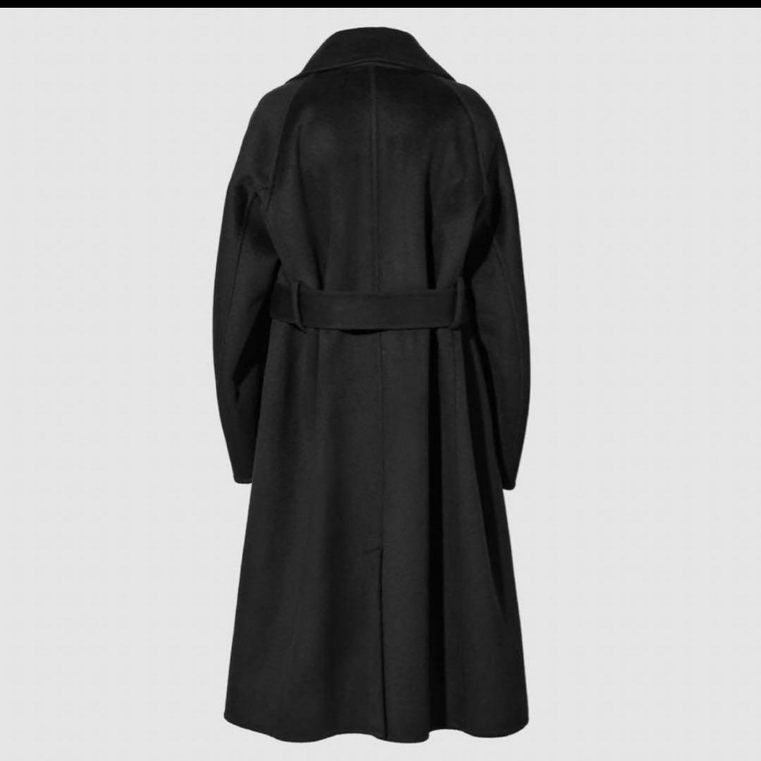 UNIQLO +J ジルサンダー カシミヤブレンド ロングラップコート　ブラック