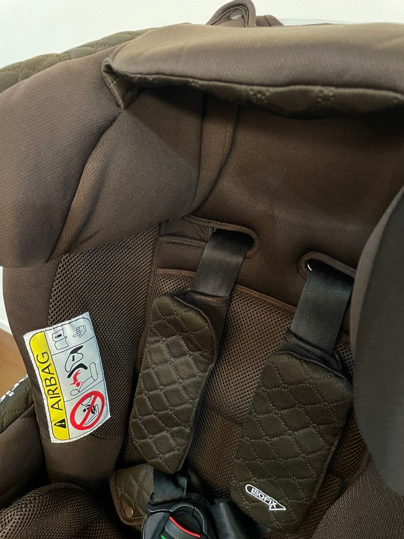 Aprica フラディアグロウ　ISOFIX DX インテリジェンスブラウン