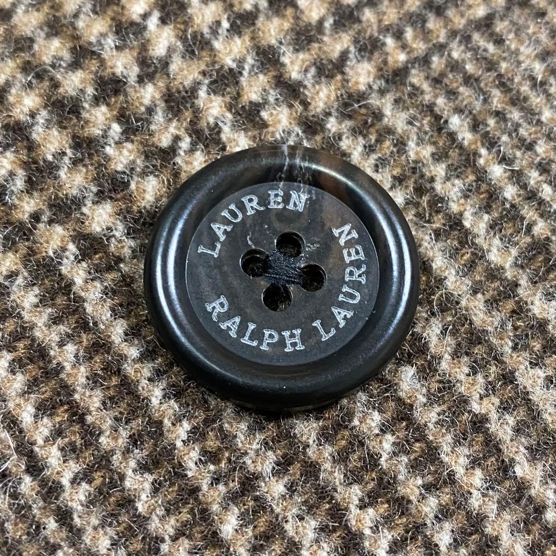 美品✨ローレンラルフローレン ロングチェスターコート ダブル グレンチェック M