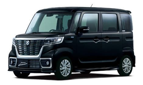 ⑦スペーシア(MK53S)社外 Fスピーカー(ブラケット同梱）車種別取付解説図